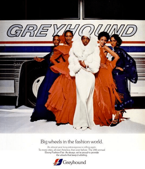 There's a Greyhound goin somewhere...